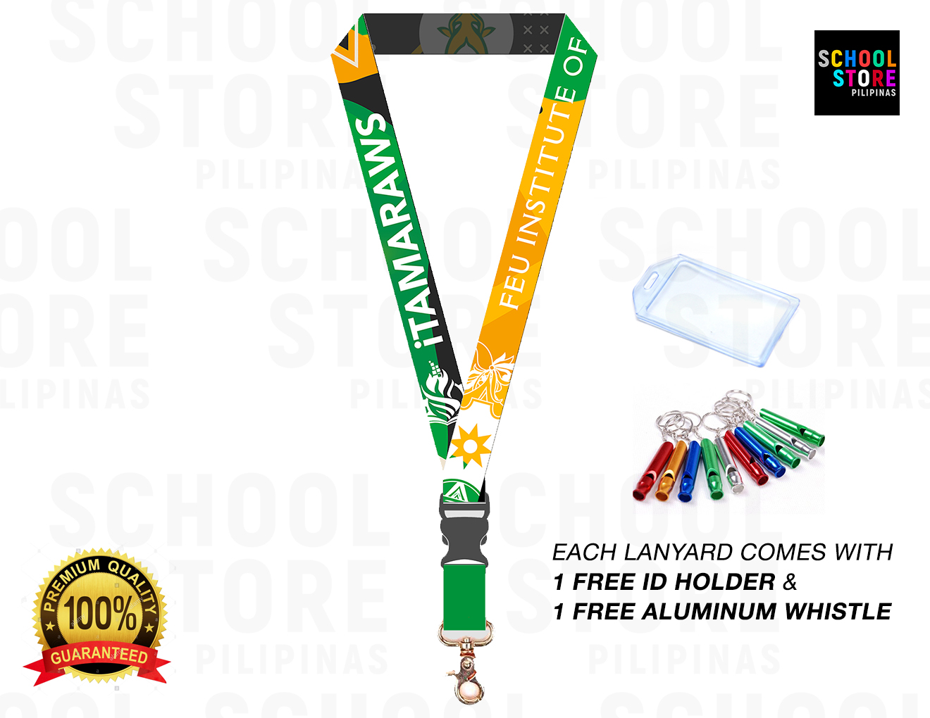 FEU Tech Lanyard ID Lace - Institute of Technology | Lazada PH