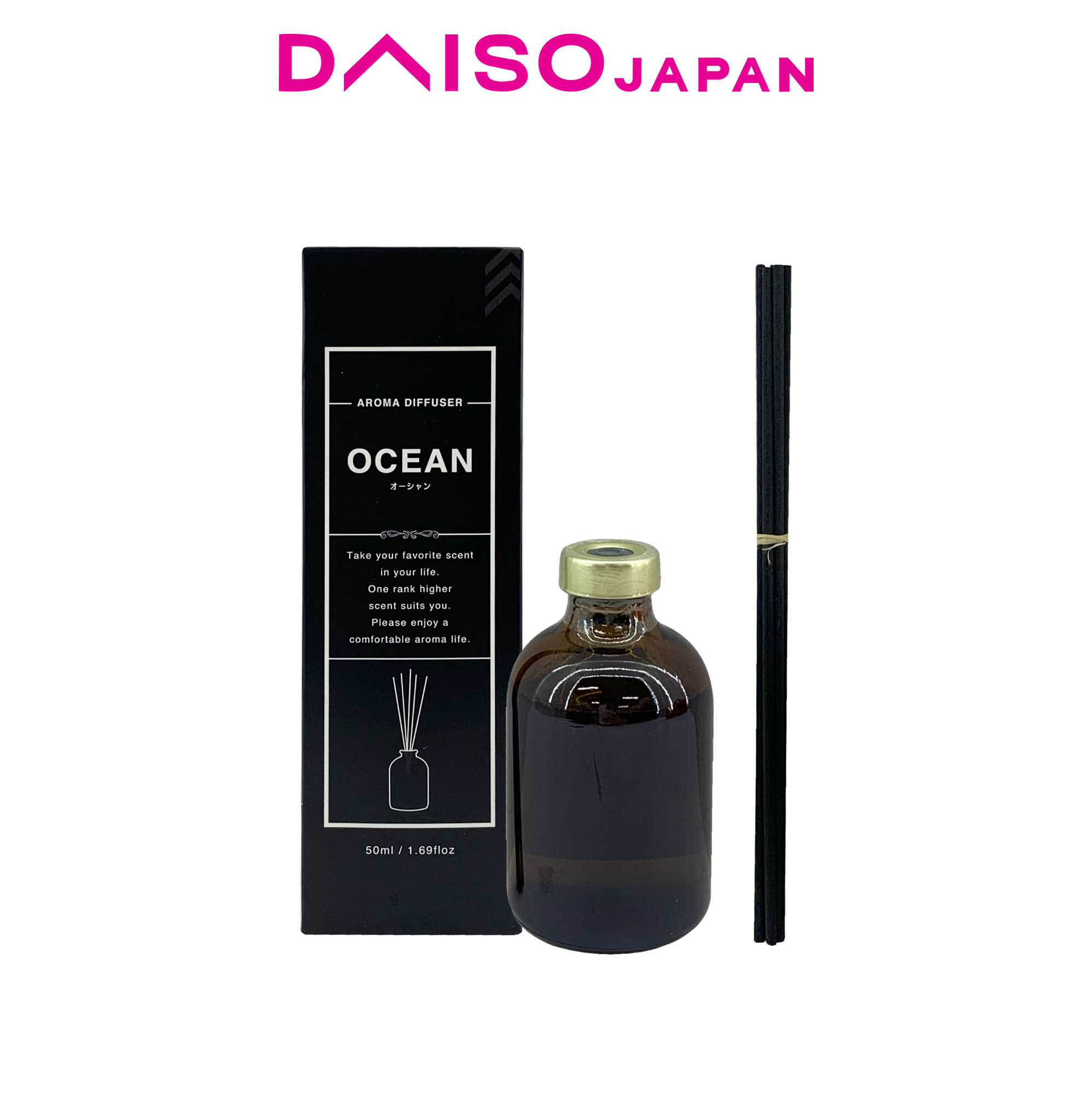 Daiso Ocean Scent Aroma Diffuser (50ml) Lazada PH