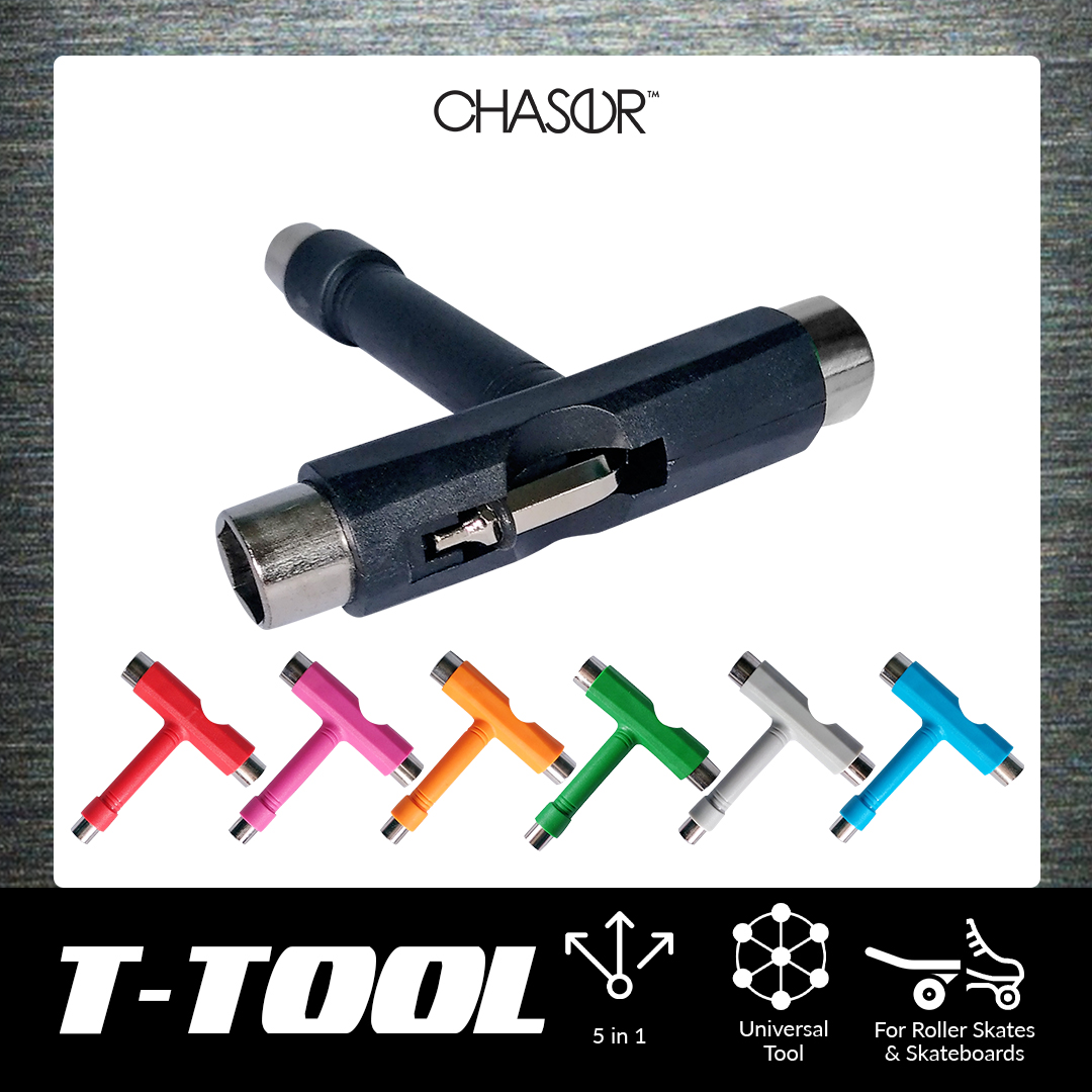 5 in 1 T Wrench for Skateboard Roller Skates Ttool Skateboard Tool