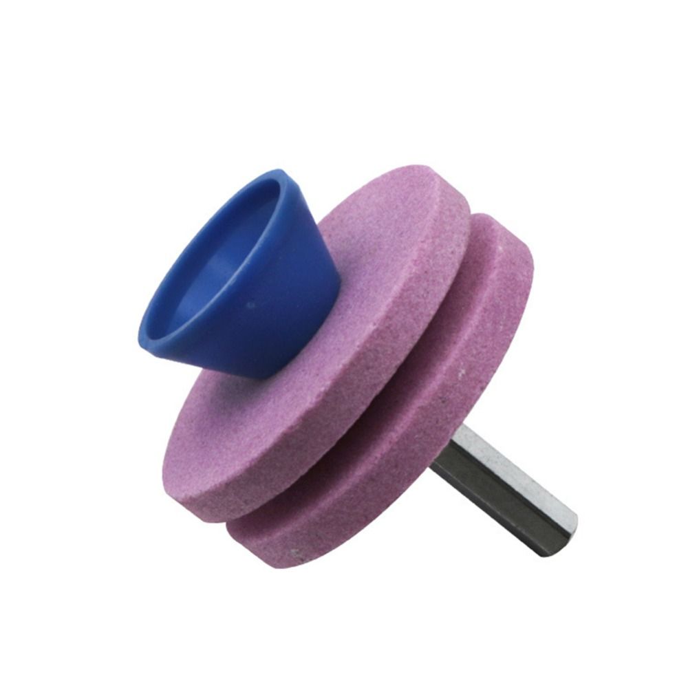 LANZINI Whetstone Sander Drill Sharpening Drill Grinding Stone Grinding Garden Grinding Tool Lawn Mower Sharpener Grinding Cuts Sharpener Sharpener Stone