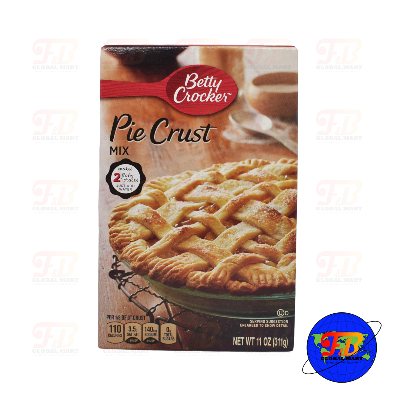 Betty Crocker Pie Crust Mix 311g Lazada PH