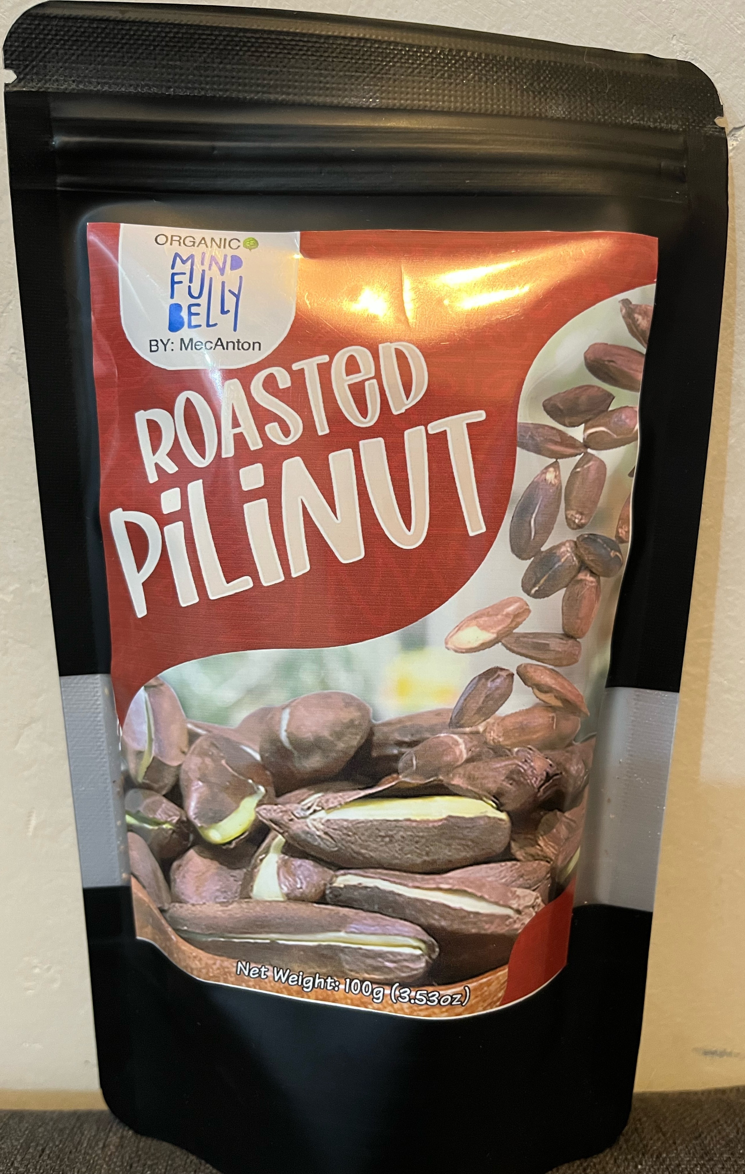 Organic Crispy Roasted Pili Nuts 100 grams Locally Produced Lazada PH