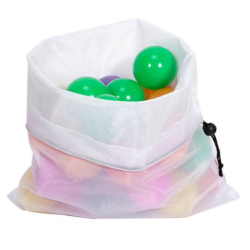 Reusable Rope Net Storage Bag Can Be Washed for Groceries Storage Fruit