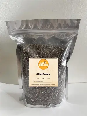 Organic Chia Seeds (Peru) 250g, 500g, 1kg