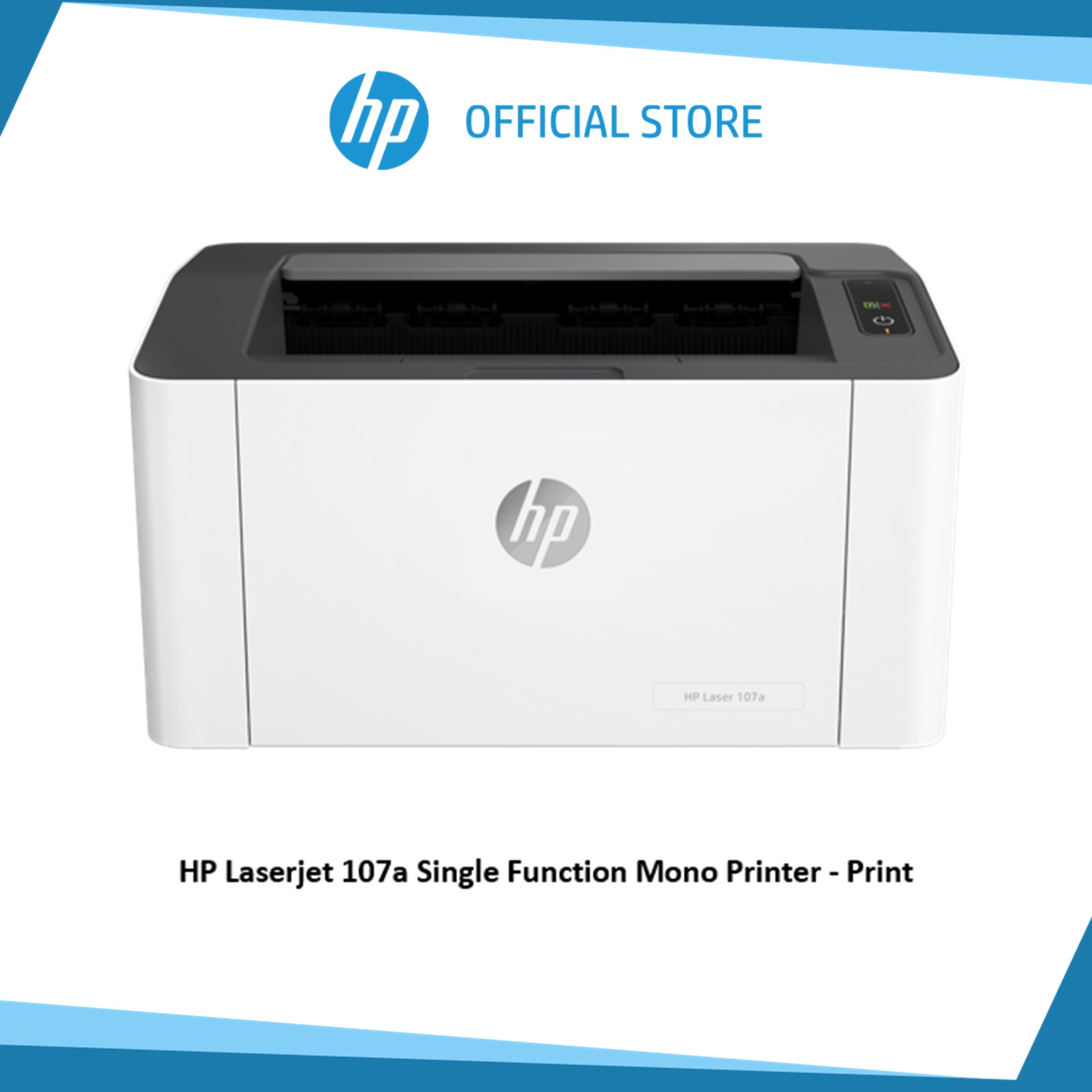 hp laserjet 107a single function mono printer
