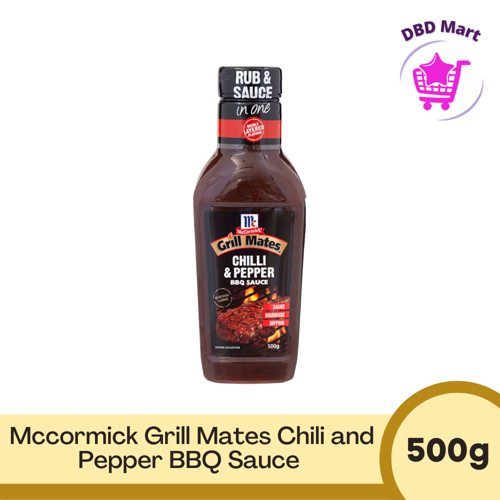 Mccormick Grill Mates Chili and Pepper BBQ Sauce 500g Lazada PH