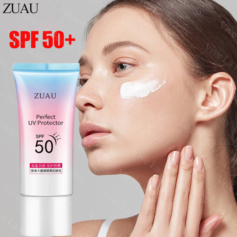 Zuau Whitening Sunscreen Intensive Uv Sunblock Cream Sunscreen For Face And Body Spf50 Uvauvb 5972