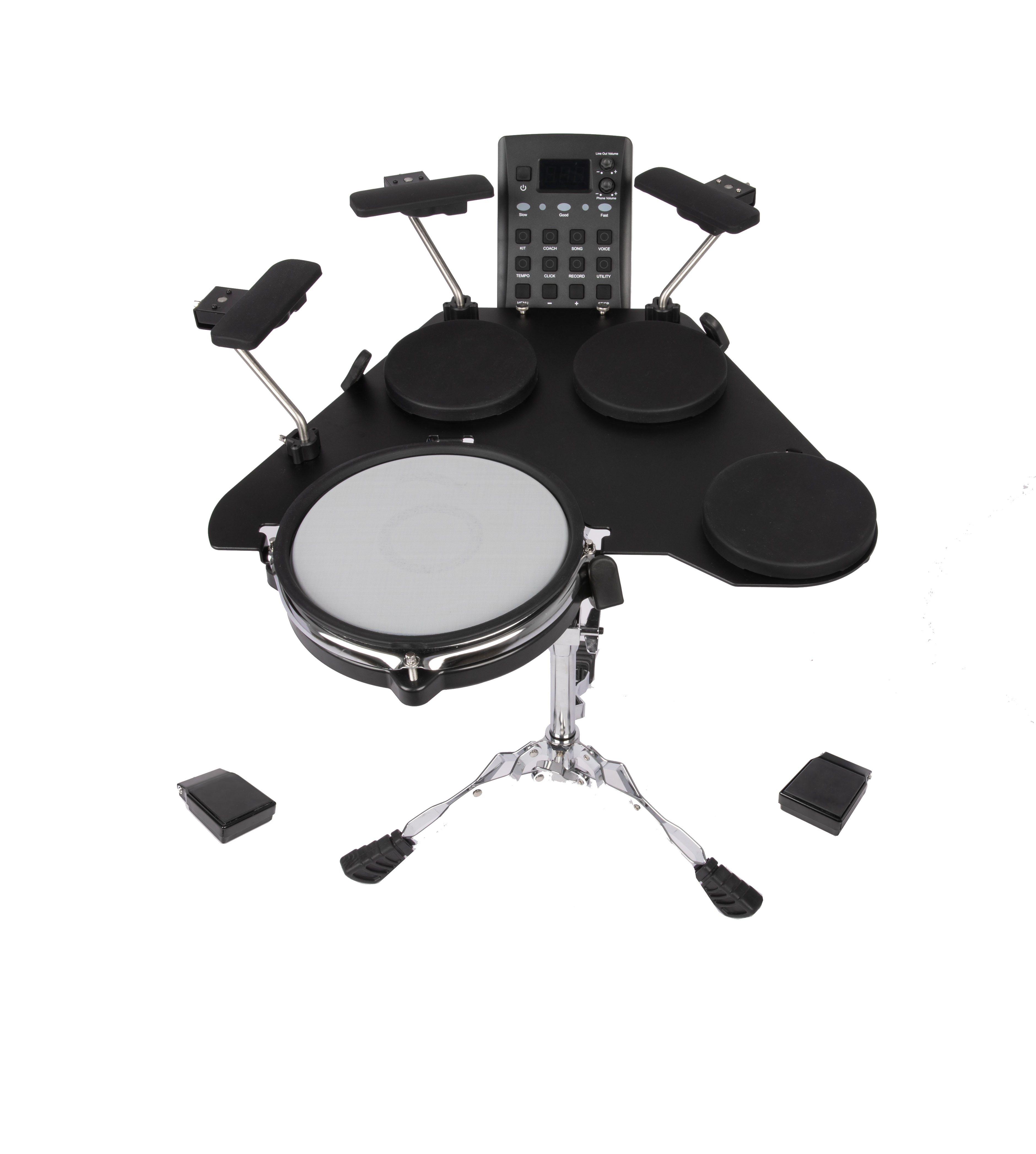 Bansid Table Top Drum Kit with Built in Speakers Electronic Drum Set