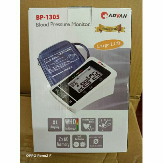 advan digital blood pressure monitor