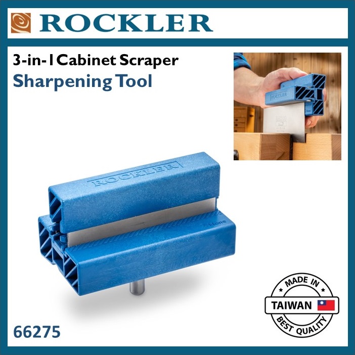 Rockler 3-in-1 Cabinet Scraper Sharpening Tool