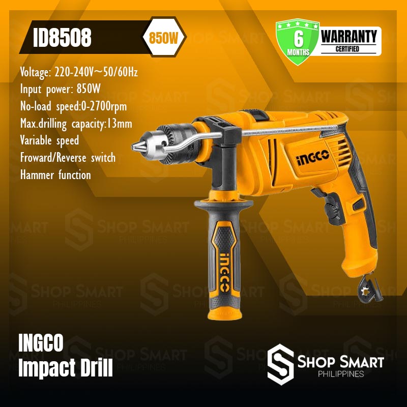 Ingco Impact Drill 850W (220-240v 50 
