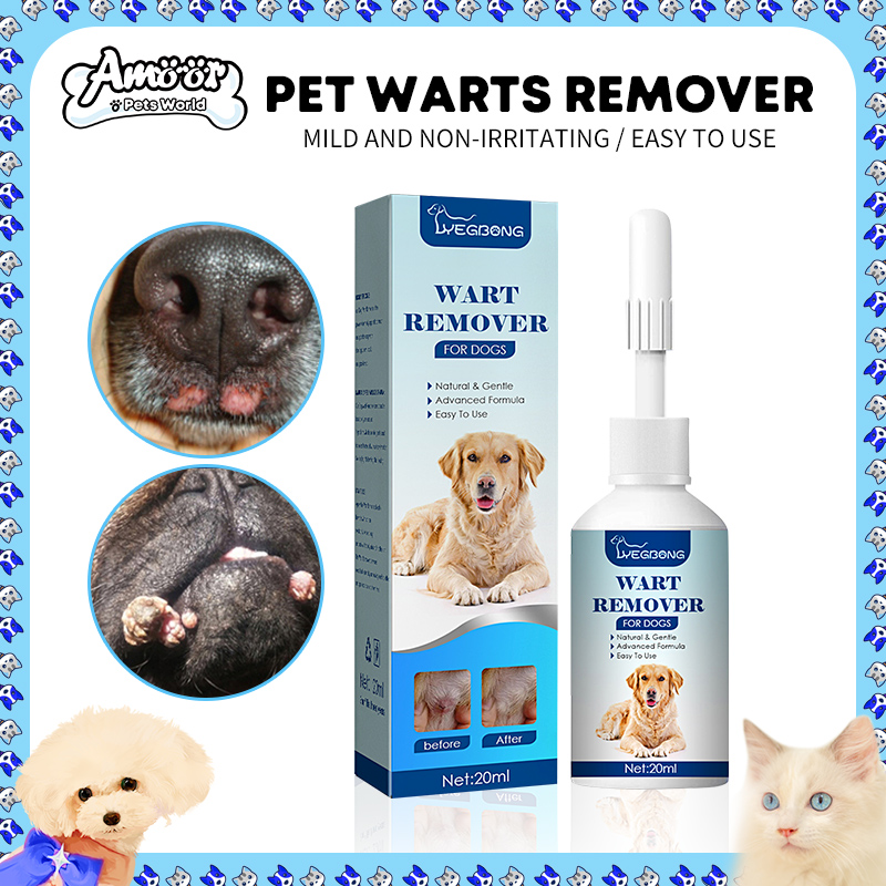 dog warts removal pet Natural Wart Remover 20ml dog Skin Tags dog ...