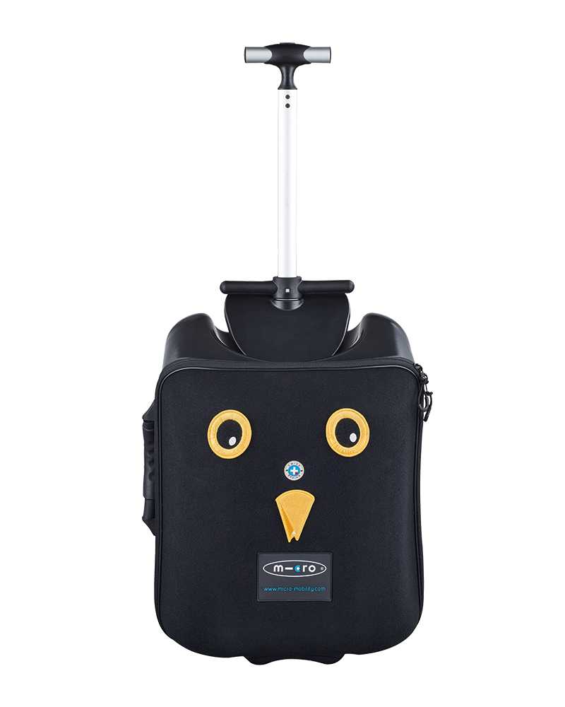 Micro , ML0013 Luggage Eazy Black, Luggage Easy Ride on Suitcase Black