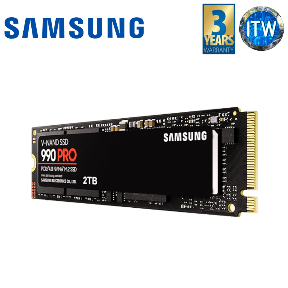 Samsung 990 Pro 2TB PCIe NVMe Internal SSD (MZ-V9P2T0BW)