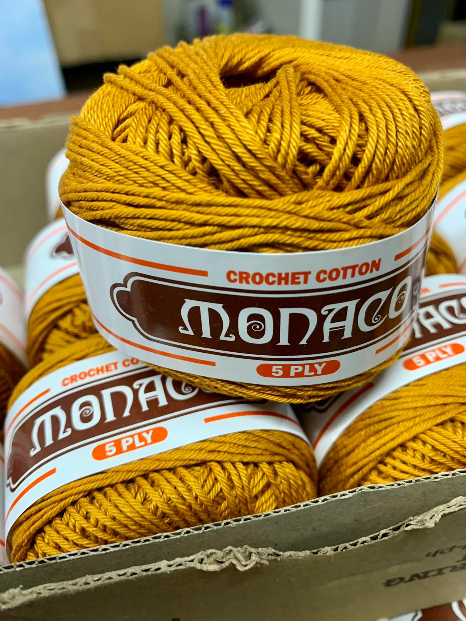 5 PLY MONACO CROCHET THREAD Brown/Earth colors shade group Lazada PH