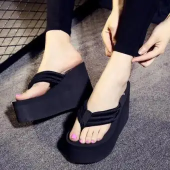 sexy platform flip flops