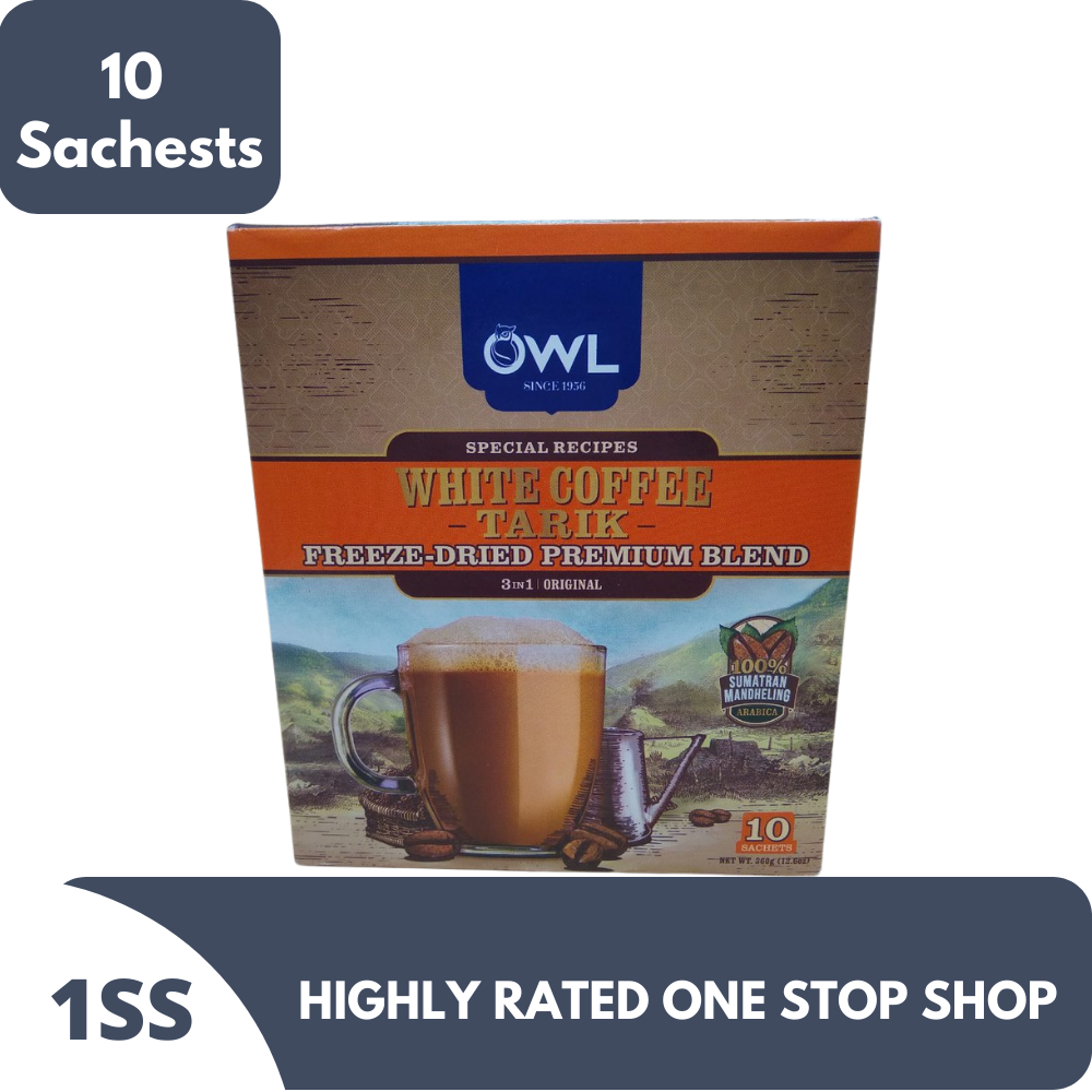 Owl White Coffee Tarik 3in1 Original 10 Sachets 360g Lazada PH