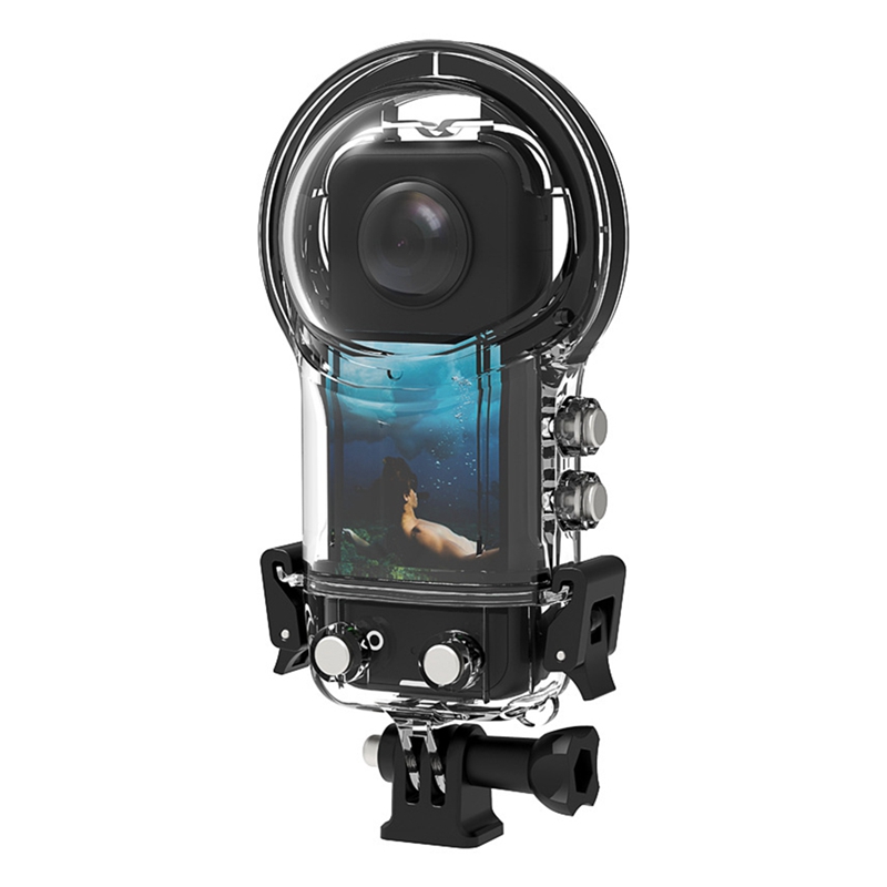 Waterproof Housing Case for Insta 360 X3,Underwater Dive Protective Shell Aciton Camera Accessories