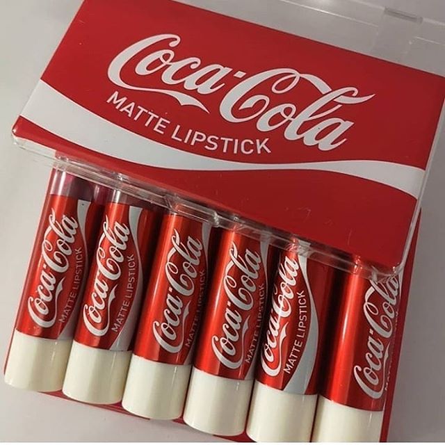 coca cola lipstick