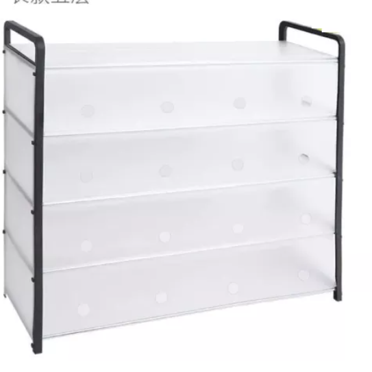 Glory Shop 5 Layer Plastic Shoe Rack With Cover Lazada PH