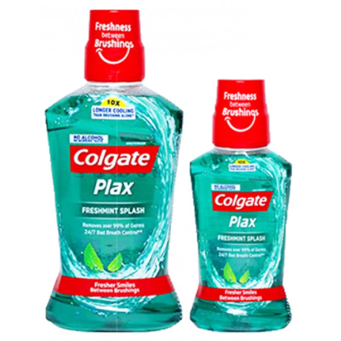 Colgate Plax Mouthwash Fresh mint Splash 500ML ( Free 250ml ) | Lazada PH