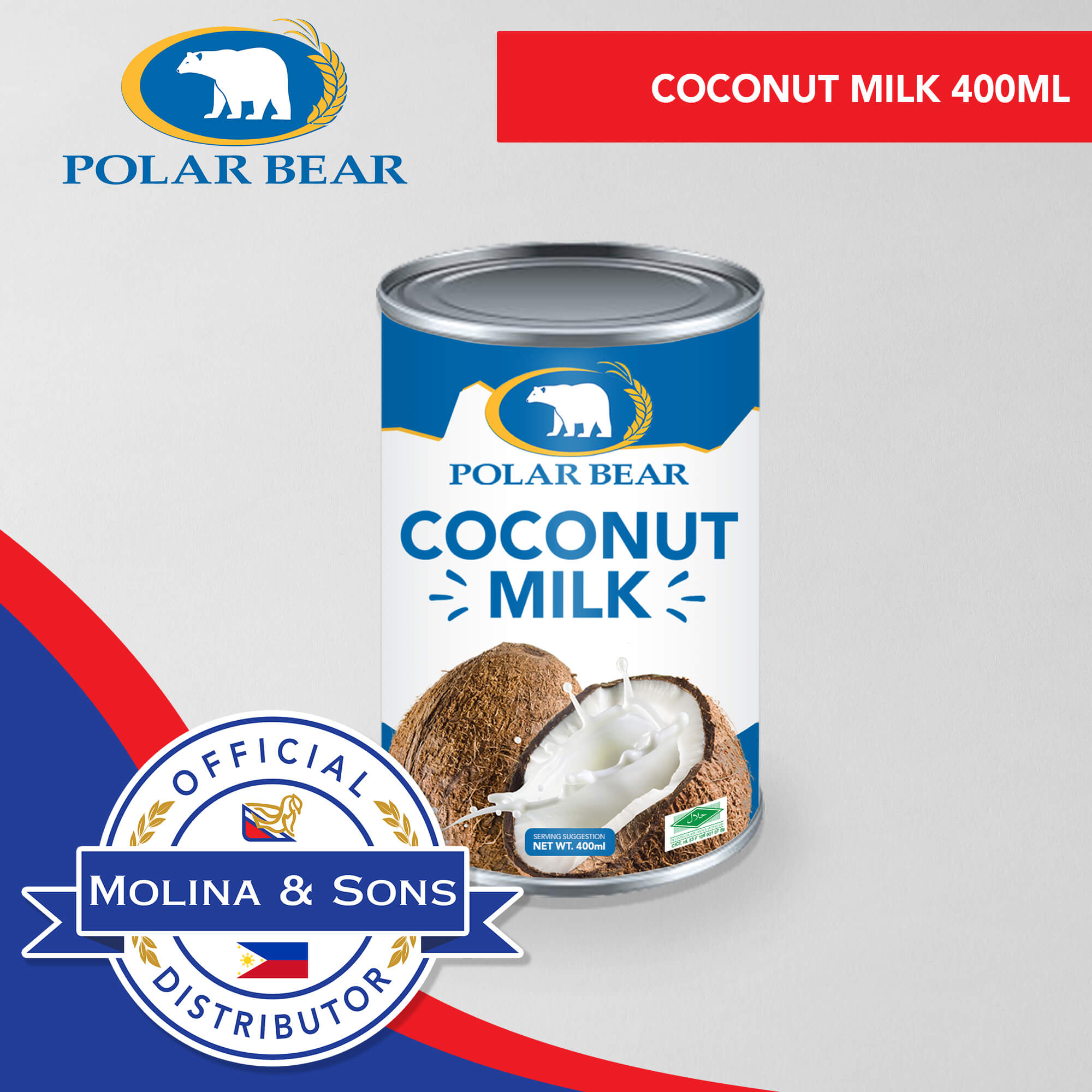 Polar Bear Coconut Milk 400ml Lazada PH