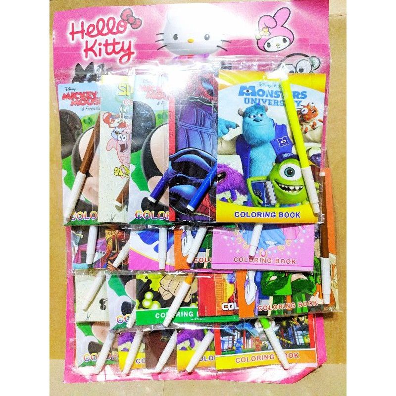 Big Drawing Book w/ Pens 20 pcs, Lootbag Filler, Paninda, Party Giveaways,  Laruan, Toys1 pad