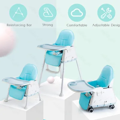 Hot Sale Baby Dining Chair Baby Booster Seat Kids Dining Table Baby High Chair Adjustable Highchair