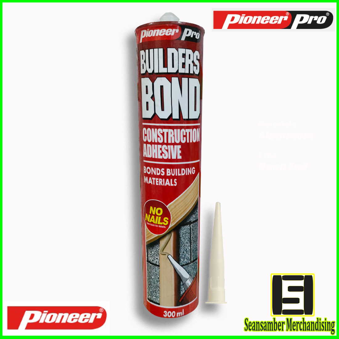 Pioneer No Nails Pro Builders Bond Construction Adhesive 300ML Lazada PH