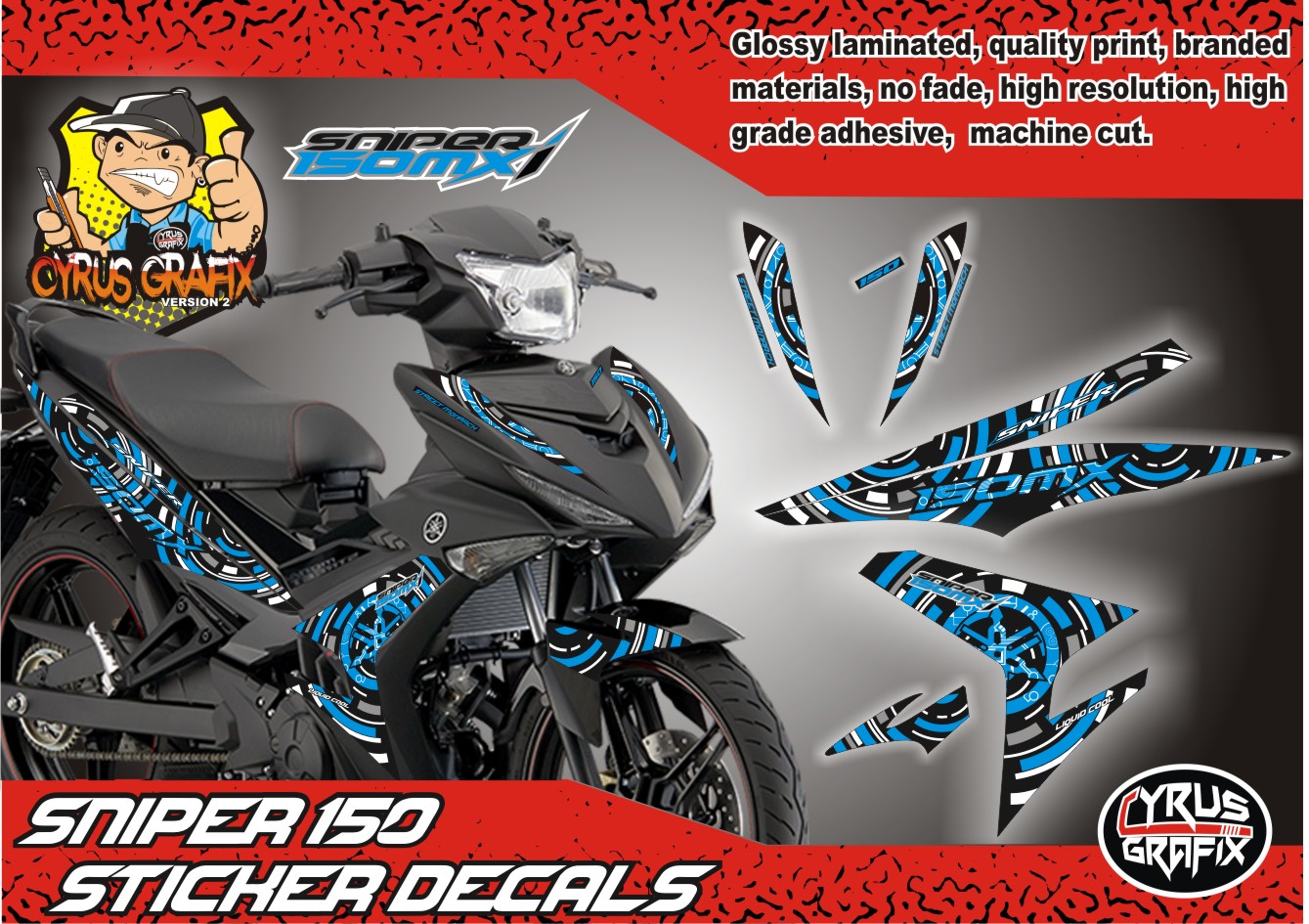 Sniper 150 Sticker Decals Lazada PH