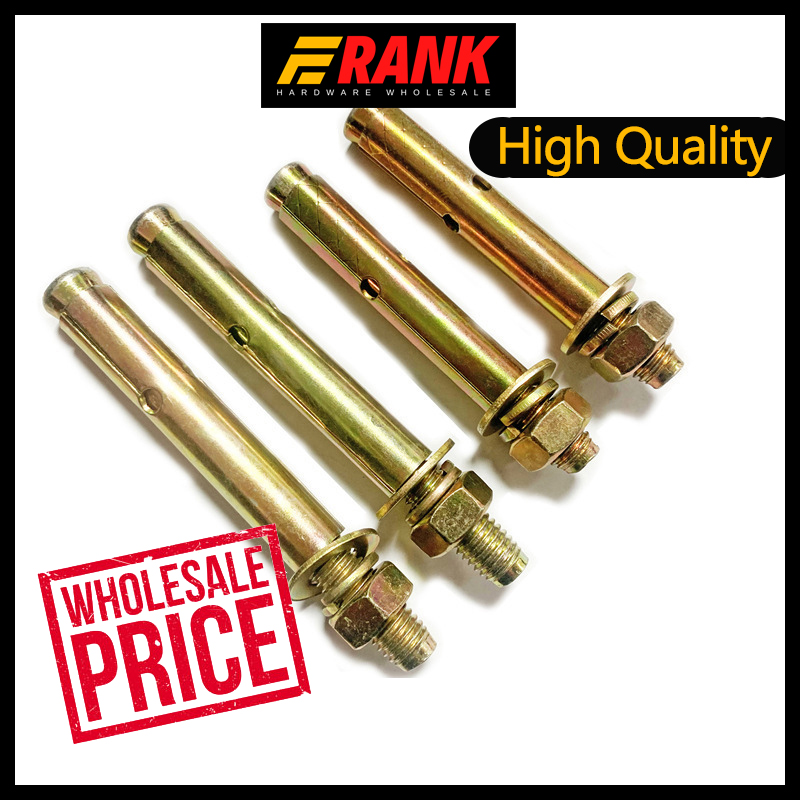 Dyna Bolt Expansion Bolt for Concrete Anchor Dyna Gold Bolts Frank