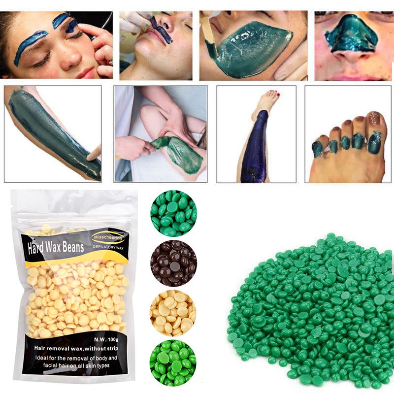 100g Hard Wax Beads Hair Removal Pearl Savage Brazilian Waxing Beads