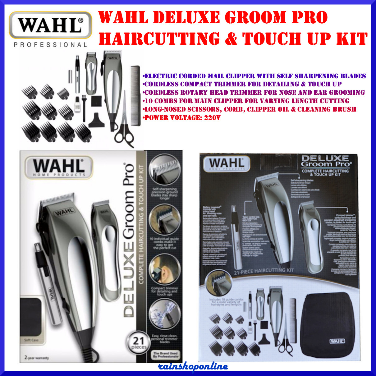 wahl hair cutting kits