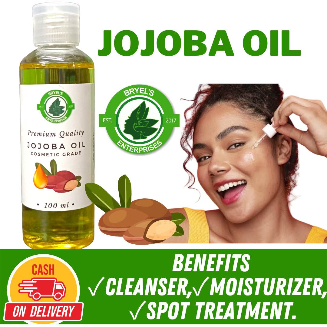 ⚡⚡⚡bryels Jojoba Oil 100ml 100 Natural Anti Dandruff For Itchy Scalp