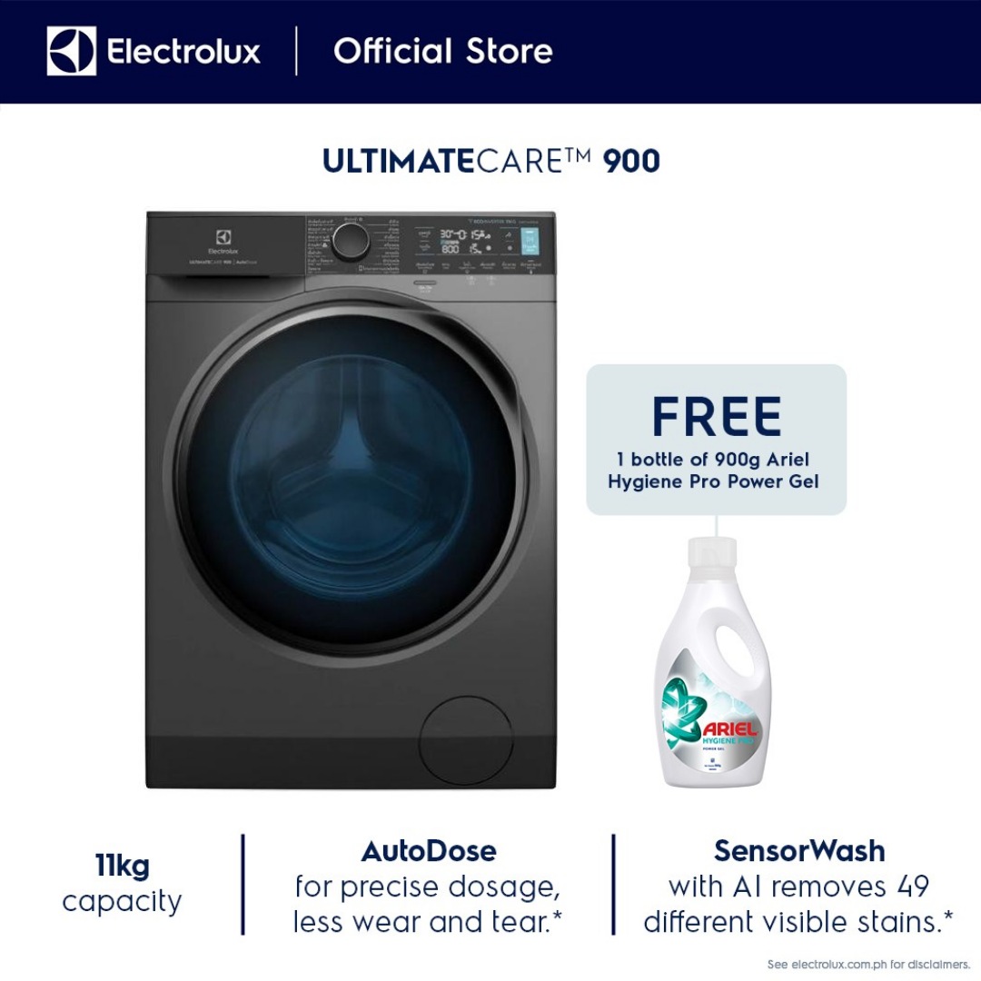 electrolux autodose washing machine