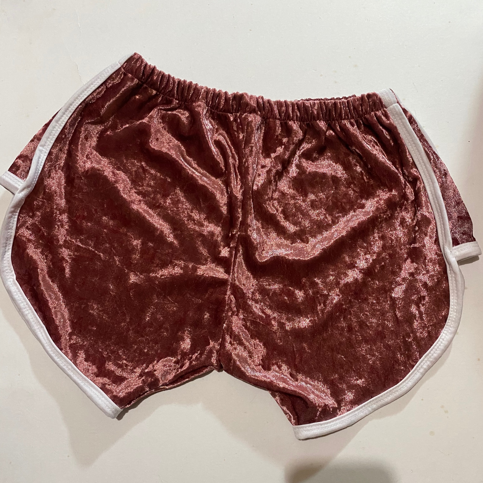 cheap velvet shorts