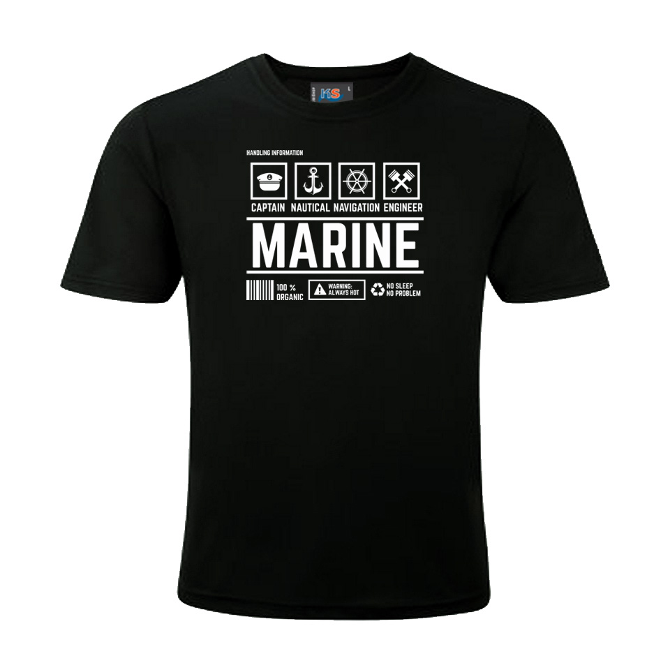 MARINE - Course and T-Shirt tshirt graphic tee for Men & Women Unisex t shirt shirts for men tshirts | Lazada PH