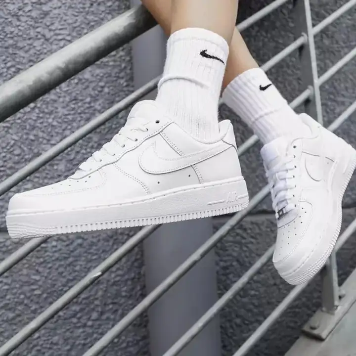 air force 1 low white outfits