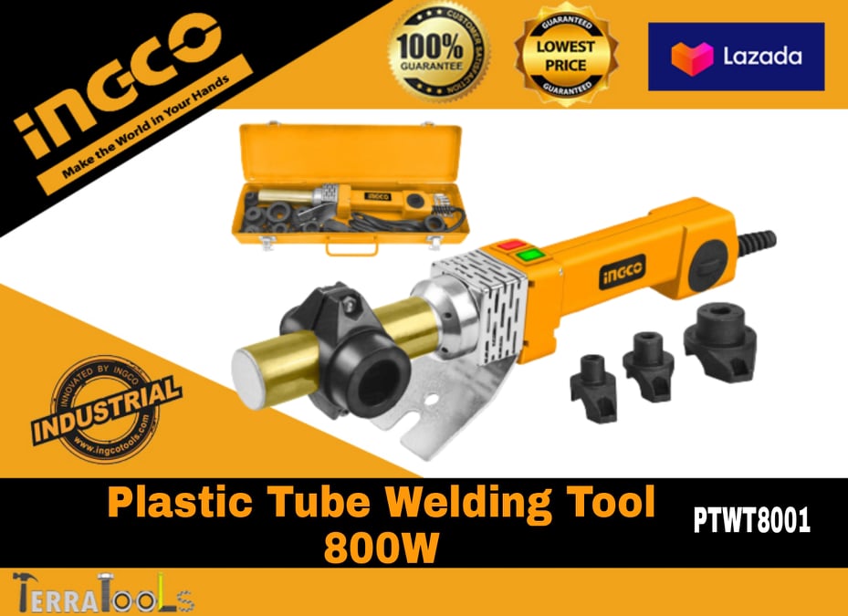INGCO Original Plastic Tube Welding Tool Welding Machine 800W PTWT8001 Lazada PH