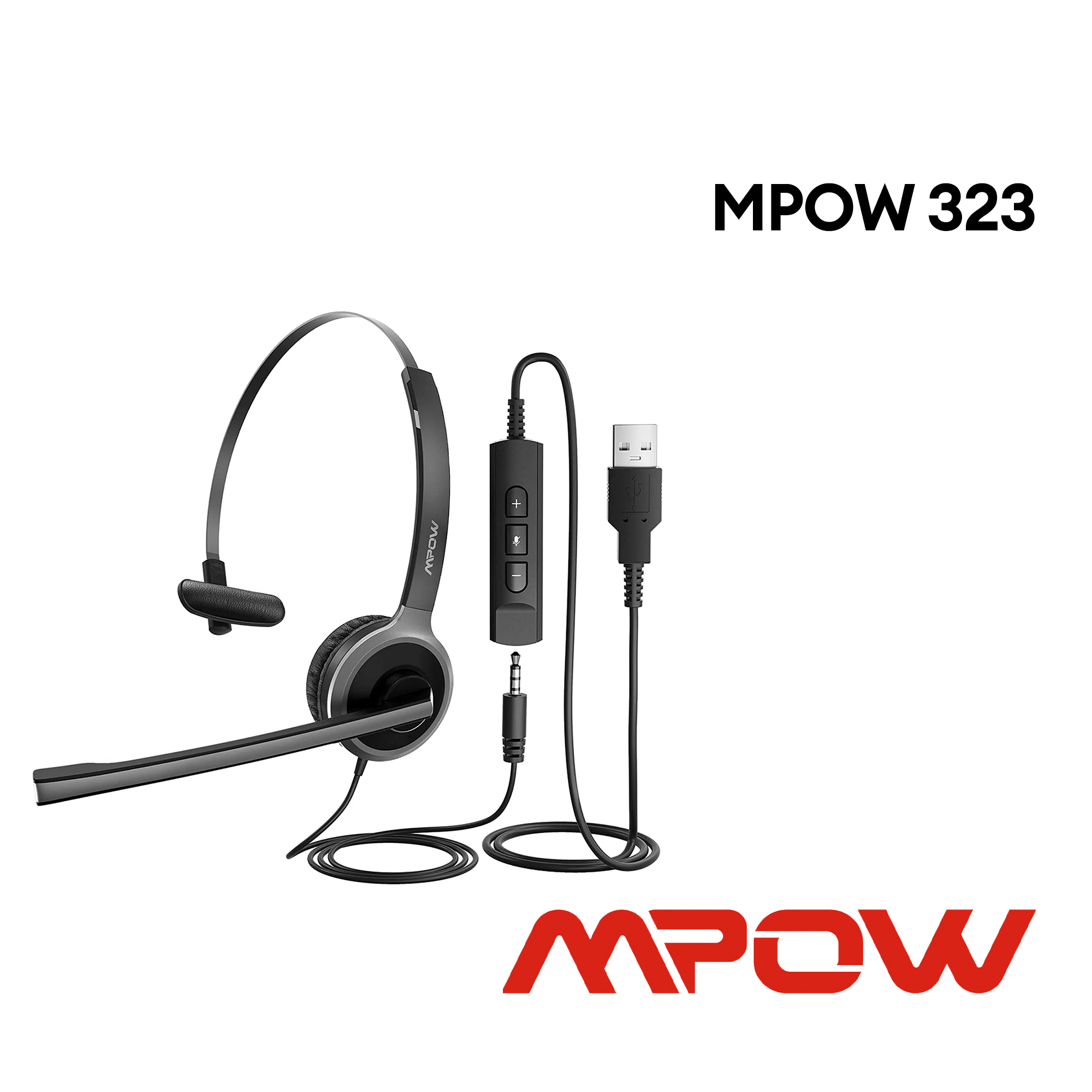 Mpow 323 usb headset new arrivals