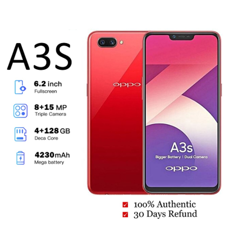 OPPO A3S 4GB RAM+128GB ROM Android smartphone 100 original brand new 6