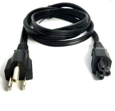 Universal 3 Prong Power Cord cable for Laptop Adapter charger