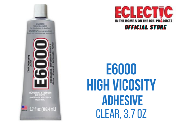 E6000 Industrial Strength Glue 110ml / 3.7 oz - 1 tube