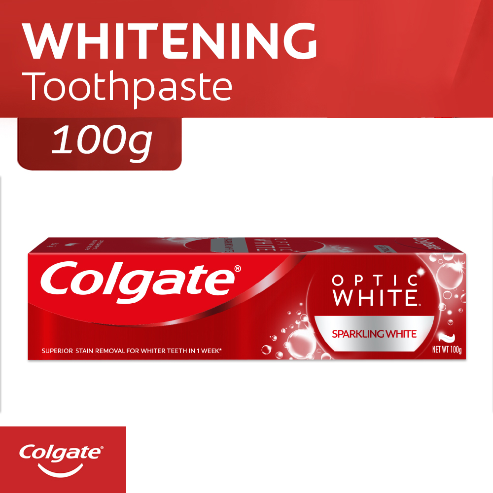 COLGATE Optic White Sparkling White 100g | Lazada PH