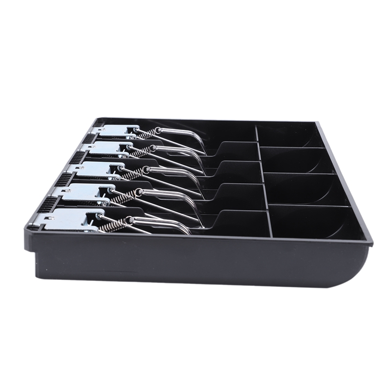 5Grid Money Cash Coin Register Insert Tray Replacement Cashier Drawer Storage Register Tray Box