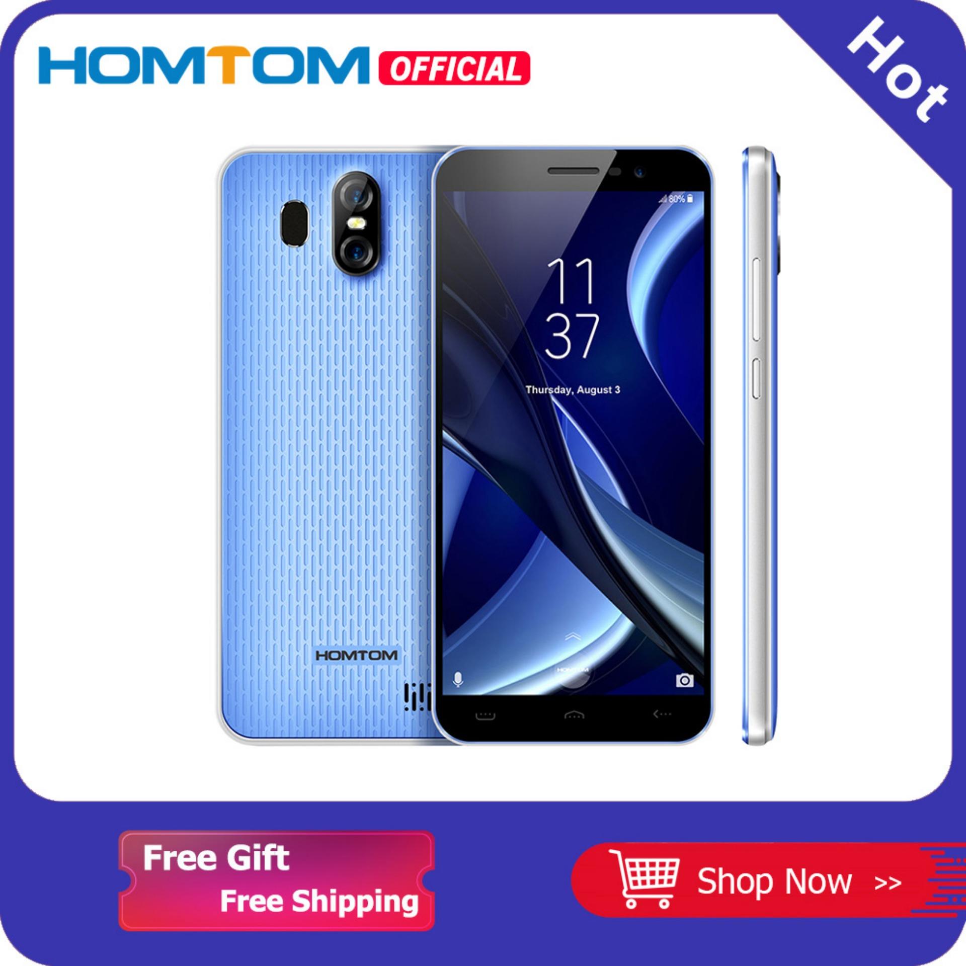 【Free Gift】HOMTOM S16 Fingerprint Mobile Phone 5.5 Inch 18:9 1280*640 Pixels Screen 2GB RAM 16GB ROM