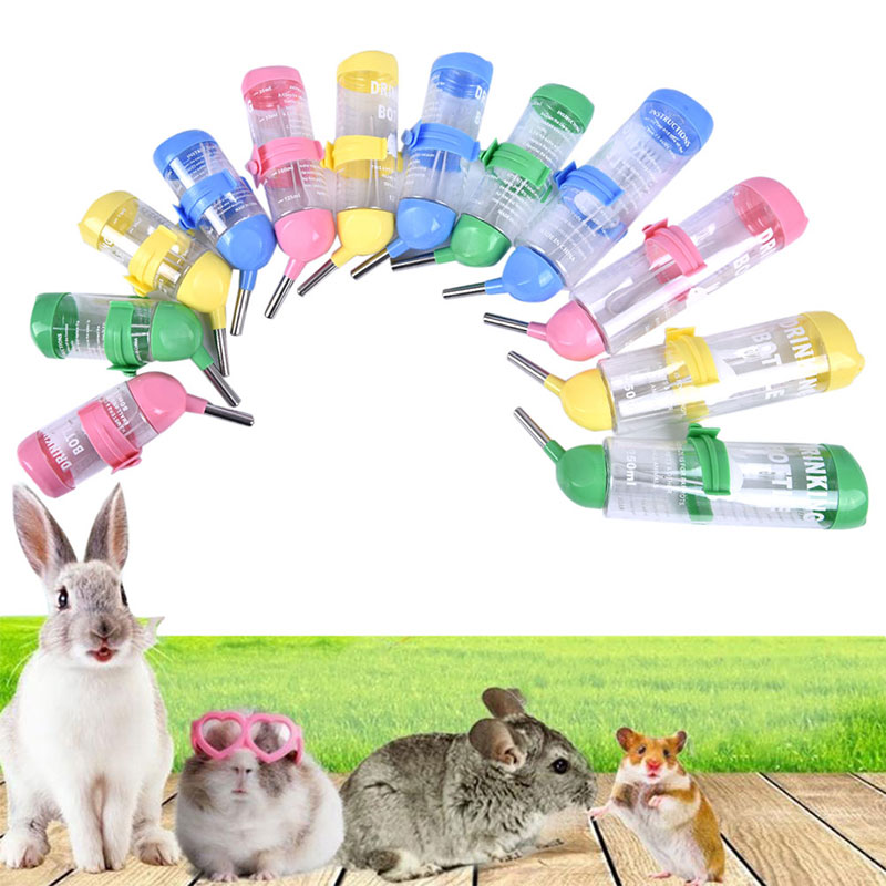 [Kupanny ]1 Bình treo uống nước có chất liệu nhựa dành cho thỏ và chuột hamster