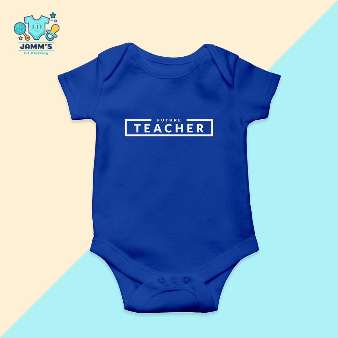Baby Onesies Future Teacher Minimalist Typography Lazada PH