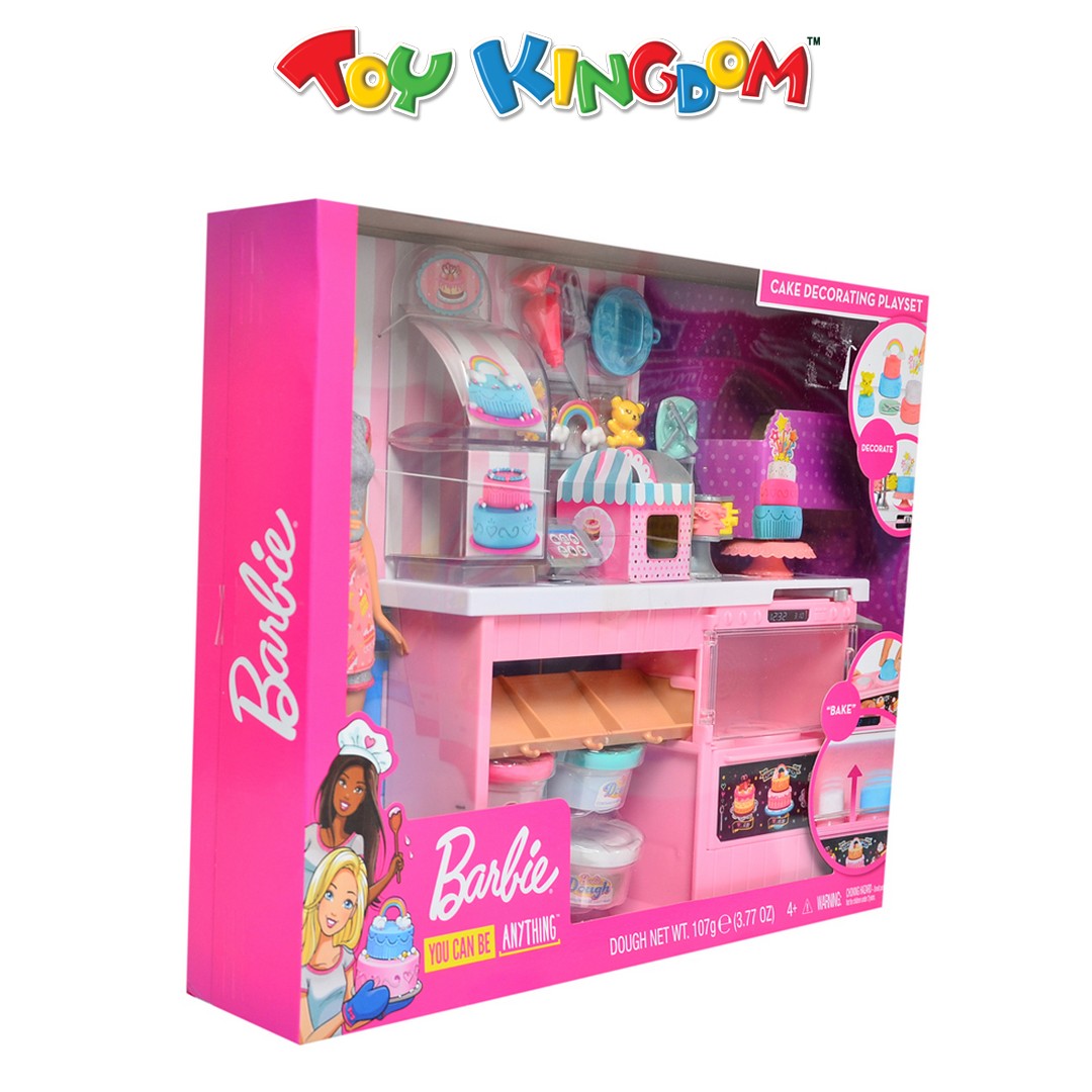 barbie cake decorating playset