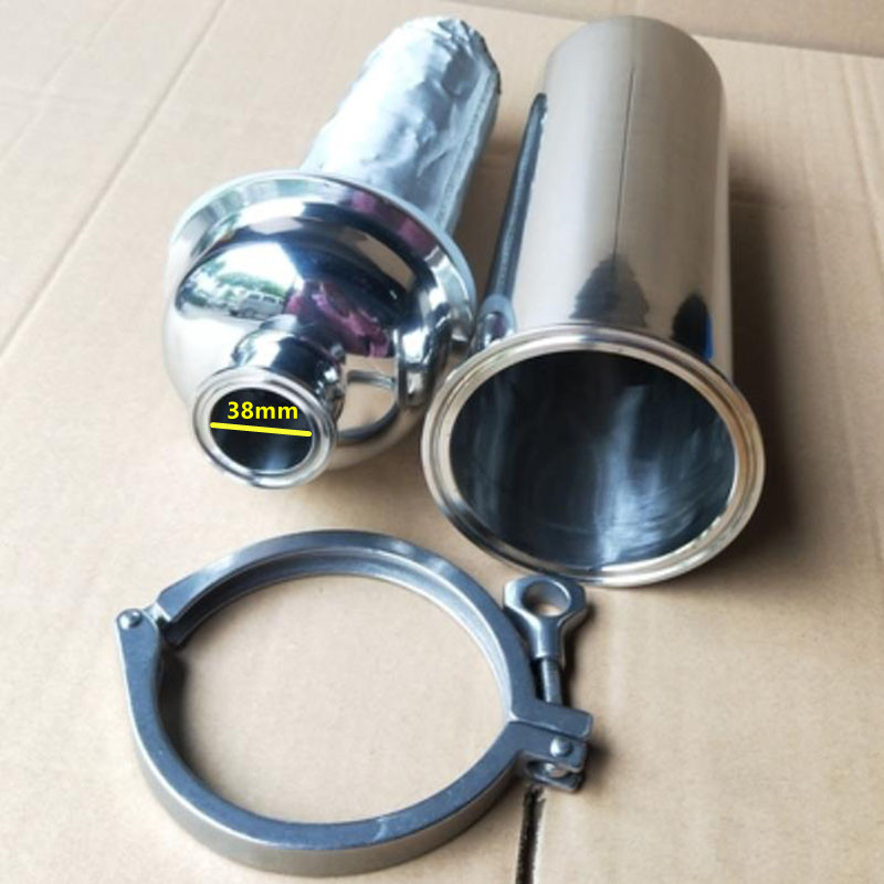 10Inch Sanitary Inline Strainer Fit 3851mm Tri Clamp SS304 Stainless